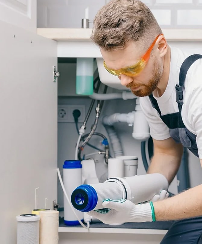 نصب مجدد دستگاه تصفیه آب